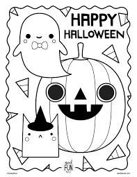 Print our free thanksgiving coloring pages to keep kids of all ages entertained this november. Free Printable Halloween Coloring Page Crate Kids Blog Halloween Coloring Pages Printable Halloween Coloring Pages Free Halloween Coloring Pages