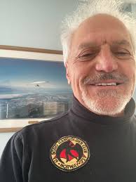 Cape Town 1974. My first hang glider, built by Herman Pederson in his  caravan factory. Table Mountain came a bit later, and