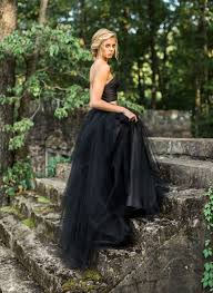 Black And Green Wedding Dress Elizabeth Dye Furiosa Gown Paint It Black Our Favorite Black Wedding Dresses Green Weddin Black Wedding Dresses Ball Gowns Wedding Tulle Wedding Skirt