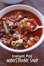 Simply use the sauté function to brown it a bit, add the rest of. Instant Pot Ground Turkey Minestrone Soup 365 Days Of Slow Cooking And Pressure Cooking