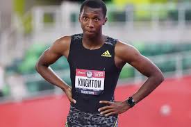 Knighton finished fourth in the men's 200m wednesday morning, behind noah lyles, kenny bednarek and. At 17 Erriyon Knighton Becomes The First Highschooler To Make Usa 200m Team
