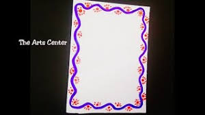 How To Make Chart Paper With Border Design Videos 9tube Tv