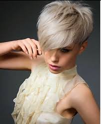 The undercut with long bangs presents a fresh inverted cut and an outstanding whimsical hairdo! Cute Long Bangs Short Hair Styles Hairstyles Haircuts Trends