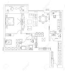 If a room seems like it will be cramped, then you can expand it. Standard Living Room Furniture Symbols Set Royalty Free Cliparts Vectors And Stock Illustration Image 94898988