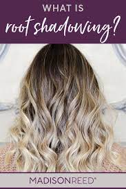 Root Shadowing At Home Madison Reed Root Stretch Hair Blonde Dark Roots Blonde Hair Blonde Hair With Roots
