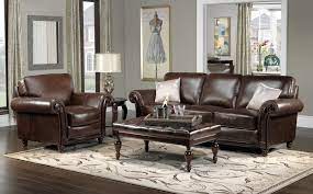 Make it the best it can be with inspiration and ideas from these 55 living rooms we love. Furniture Living Room Design Ideas With Brown Leather Sofa Plus A Table And Rug Co Brown Sofa Living Room Brown Leather Sofa Living Room Living Room Turquoise