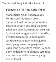 Menurut akta kerja 1955 (akta 265), pekerja juga boleh menuntut haknya apabila diberhentikan oleh majikan. Resume Kreatif Ø¹Ù„Ù‰ ØªÙˆÙŠØªØ± Situasi 3 Berhenti Tanpa Notis Masih Boleh Dapat Gaji Https T Co Jahv5ohcpx ØªÙˆÙŠØªØ±