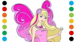 Maybe you would like to learn more about one of these? Barbie Fairy Coloring Pages For Kids Digital Coloring Youtube