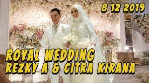 Citrakirana#rezkyaditya#nikah citra kirana dan rezky kirana resmi menikah di rezky aditya sempat takut menikahi citra kirana! Resepsi Pernikahan Full Rezky Aditya Citra Kirana 8 Dec 2019 Di Jakarta Youtube