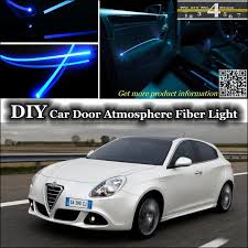 For Alfa Romeo Giulietta 940 Ar Interior Ambient Light Tuning Atmosphere Fiber Optic Band Lights Door Panel Illumination Refit With Images Ambient Lighting