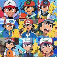 Which Is Ash S Design Is Your Favourite Guys Pokemon Anime Characters Pokemon Heroes Cute Pokemon Wallpaper