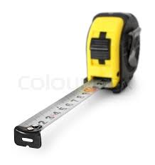 Download Steel Tape Measure Tool Isolated On Stock Image Colourbox
