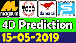 15 05 2019 Kuda Magnum Toto Damacai Singapore Pools 4d Prediction And Predictions Singapore Toto