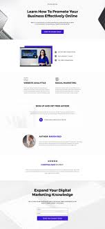 If You Re Promoting A Workshop Training Or Online Course Then The Coursa Template Is Perfect For You Straight Web App Design Landing Page Web Layout Design