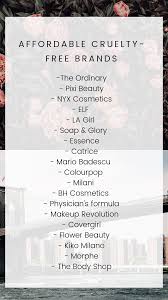 Going Cruelty Free The Ultimate Guide Mademoiselle O Lantern In 2020 Cruelty Free Makeup Brands Cruelty Free Skin Care Cruelty Free Beauty
