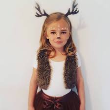 Reh Kostum Selber Machen Diy Ideen Anleitung Maskerix De Karnevalbastelnkindern Susses In 2020 Kostume Kinder Madchen Kostume Selber Machen Einfach Hirsch Kostum