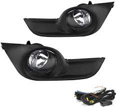 Check spelling or type a new query. Buy Driving Fog Lights Lamps Replacement For Nissan Altima 2013 2014 2015 With H11 12v 55w Halogen Bulbs Chrome Black Bezel Universal Switch And Wiring Kit Clear Lens Online In Turkey B0831f9nwf