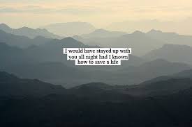 This Song Makes Me Think Of A Specific Friend And How I D Feel If I Lost That Person Because I D Probably Blame Myself The Fray Lyrics Song Quotes Music Quotes