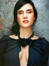 Black American Actor With Green Eyes Jennifer Connelly Jennifer Connelly Jennifer Connoly Black Hair Green Eyes