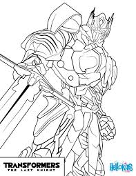 New Transformers Optimus Prime Coloring Page From The New Transformers Movie More Tr Shark Coloring Pages Transformers Coloring Pages Superhero Coloring Pages