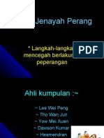 Ketergantungan sebuah negara terhadap negara lain. Faktor Peperangan Dalam Tamadun Sejarah 1