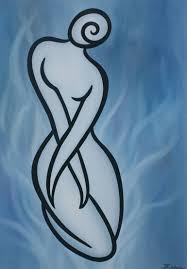 Arctic Blue Painting by Donna Corbani