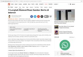 Tema tersebut menarik perhatian masyarakat karena unik dan menawarkan kegiatan yang istimewa di dalamnya, salah satunya adalah diskusi langsung dengan psikolog. Edukasi 11 Langkah Memverifikasi Sumber Berita Di Internet Turnbackhoax Id