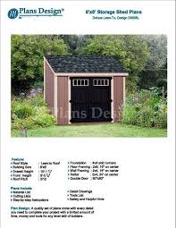 Garden rooms, garden studios & garden offices designed with experiences & passion. 6 X 8 Garden Storage Lean To Shed Plans Blueprints Material List Detail Drawnings And Step By Roofinghowto Shed Plans Shed Building Plans Roof Style
