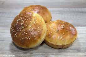 Brioche Burger Buns Rezept Rezepte Burger Brotchen Lebensmittel Essen