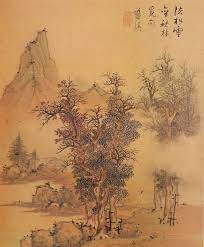 lan ying landscape 그림