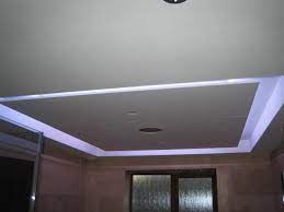 Recessed fluorescent and led troffer lights. Pin By Thezissou On False Ceiling Dropped Ceiling Drop Ceiling Lighting Ceiling Lights