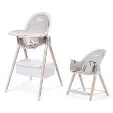 Heao Baby High Chair 3 In 1 Wooden High Chair Convertible To Booster Seat Toddler Chair Table With Storage Basket Walmart Com