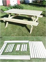 Savings spotlights · curbside pickup · everyday low prices 18 Rustic Diy Picnic Tables For An Entertaining Summer Free Plans Diy Crafts