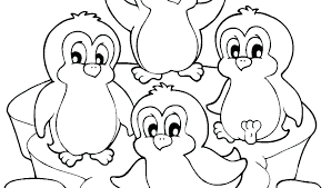 Its rarity and its happy attitude makes it interesting and adorable to children. Penguin Coloring Pages Pdf