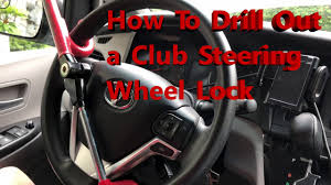 Remove Club Steering Wheel Lock In 15 Seconds Youtube