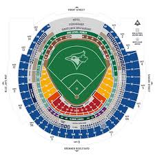 Rogers Centre Toronto Blue Jays Seating Chart Elcho Table