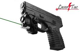 Lasertac Rechargeable Subcompact Green Laser Light Combo