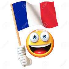 🎊 die mitarbeiterschaft des marktes freut sich enorm, diesen großen tag mit. Emoji Holding French Flag Emoticon Waving National Flag Of France Stock Photo Picture And Royalty Free Image Image 94011527