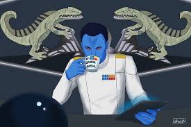 Soulnova Alizrak On Instagram Here S A Commission I Did For Thrawnsbiceps On Twitter Grand Admiral Thrawn Star Wars Villains Star Wars Geek Star Wars Memes