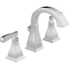 Delta Olmsted Spotshield Brushed Nickel 2 Handle Widespread Watersense Bathroom Faucet Drain Included Lowes Com Bathroom Faucets Chrome Bathroom Faucets Moen Bathroom Faucets