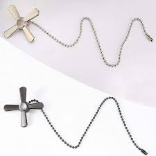 Another option to replacing your girls room ceiling fan is to decorate your existing ceiling fan with cute ceiling fan pull chains, decorative blade covers and. Lighting Ceiling Fans Ceiling Fan Pull Chain Set 4pcs Pull Chains Ornament With 8pcs Chain Connectors And 4pcs Pull Chains Extender 2 Colors Nickel And Unique Craft Orb Ceiling Fan Pull Cord
