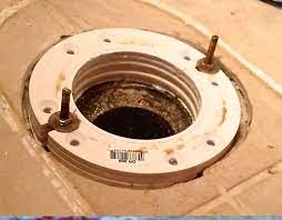 Scrape off the remaining parts of the wax ring on the bottom of the toilet bowl. Diy How To Fix A Cast Iron Toilet Flange Hometalk
