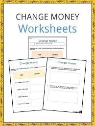 calculate change money worksheets handling money skills study