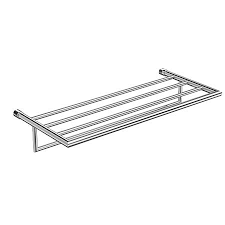 Shop for nickel bathroom towel bars online at target. Ginger Xx43s 24 Mb 24 Hotel Shelf Frame With Towel Bar Matte Black Xx43s 24 Mb 231 55 Focal Point Top Quality Hardware And Plumbing Kitchen Bath