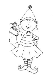 Graphic illustration for coloring book. Recruitment House View 18 Elf On The Shelf Coloring Pages Girl