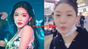 Chungha Went Out Strolling The City With Zero Makeup No One Recognize Her Beauty Blender Real Techniques Beauty Videos Skincare Video