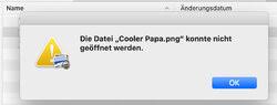 Die datei kann nicht geöffnet werden: Mac Finder Kein Zugriff Auf Dateien Mehr Apfeltalk
