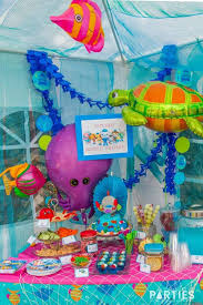 We have plastic fish wall decorations, plastic seashells, and fish netting to make your theme look authentic. Octonauts Birthday Party Ideas Diy Decor Games And Food