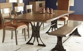 Metal base tables for the dining room and living room. Live Edge Table Ii Chervin Furniture Design