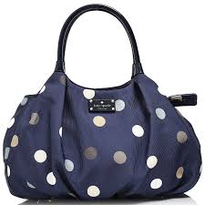 Get the best deals on kate spade new york zip satchel bags & handbags for women when you shop the largest online selection at ebay.com. Kate Spade Park Row Karen Should Bag Navy Blue With Polka Dots Luxury On Carousell